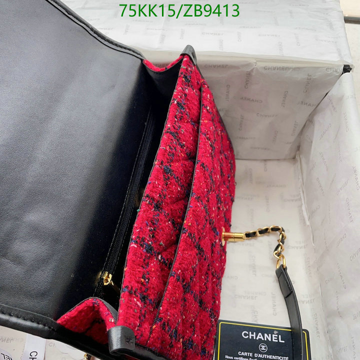 Chanel Bags-(4A)-Diagonal- Code: ZB9413 $: 75USD