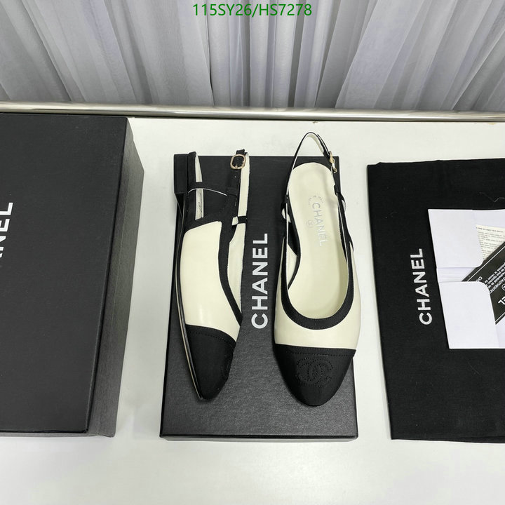 Women Shoes-Chanel Code: HS7278 $: 115USD