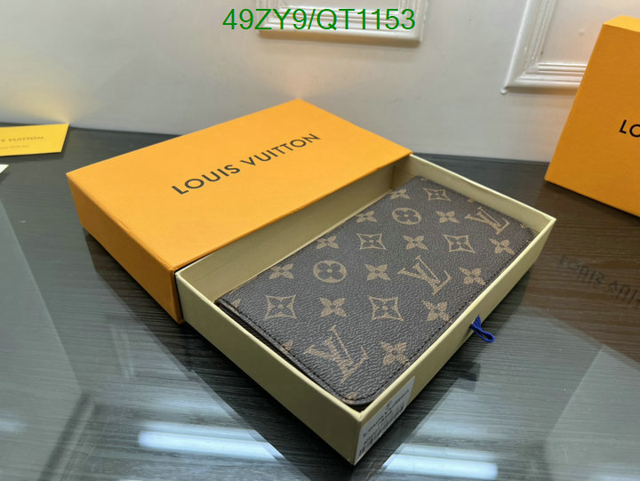 LV Bag-(4A)-Wallet- Code: QT1153 $: 49USD