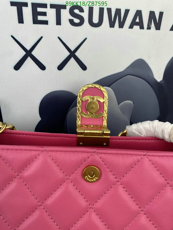 Chanel Bags-(4A)-Diagonal- Code: ZB7595 $: 89USD