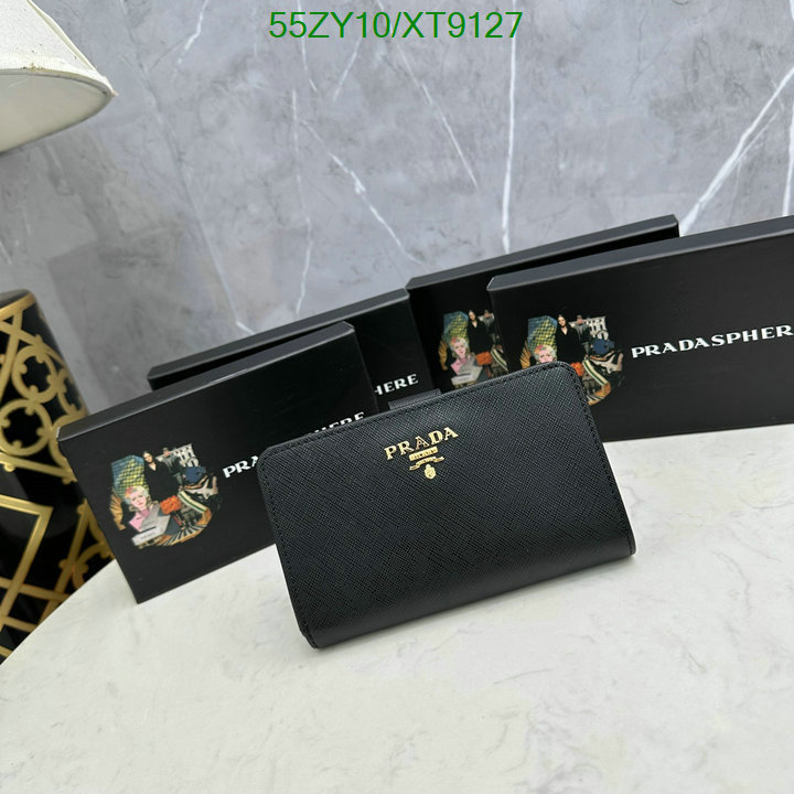 Prada Bag-(4A)-Wallet- Code: XT9127 $: 55USD