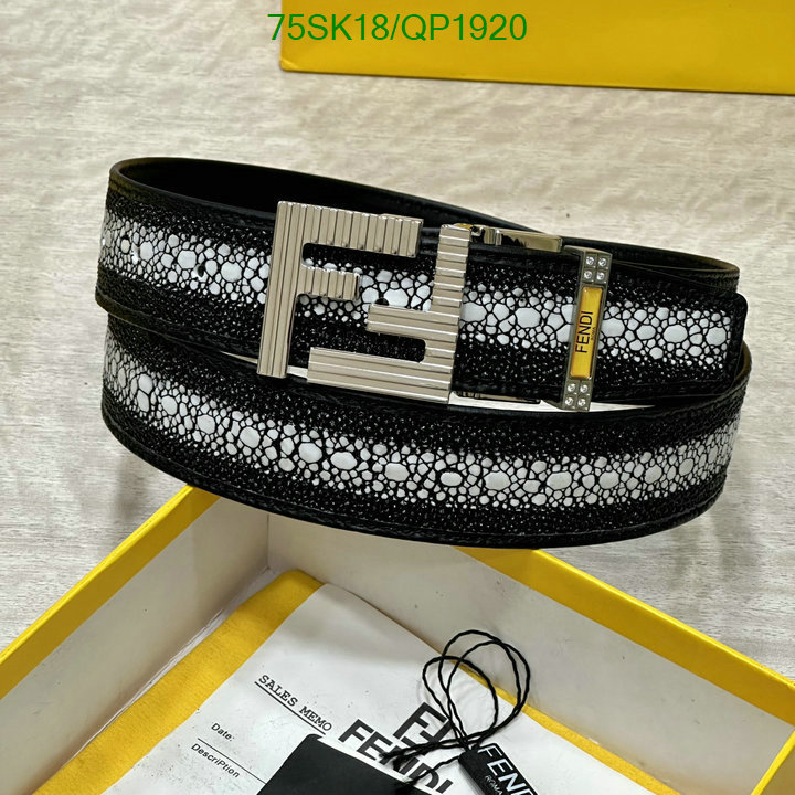 Belts-Fendi Code: QP1920 $: 75USD