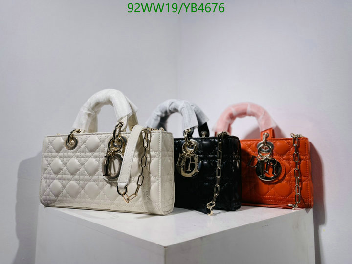 Dior Bags-(4A)-Lady- Code: YB4676 $: 92USD