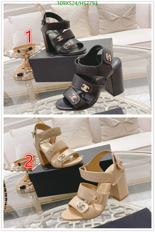 Women Shoes-Chanel Code: HS7793 $: 109USD