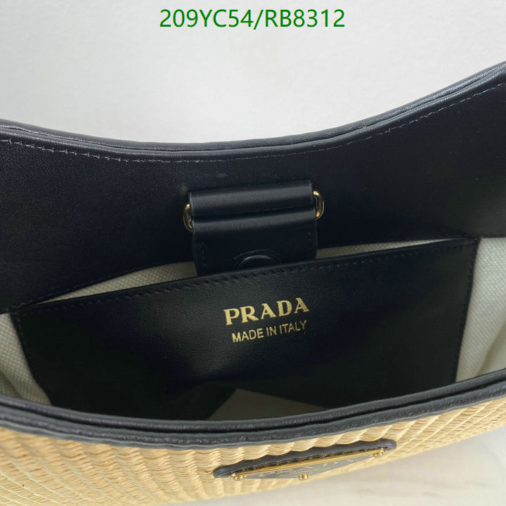 Prada Bag-(Mirror)-Handbag- Code: RB8312 $: 209USD