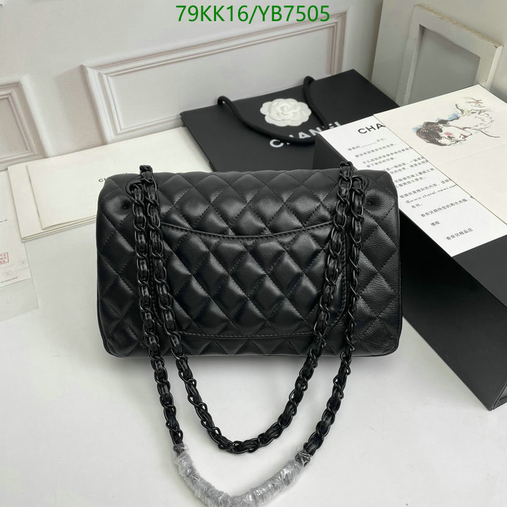 Chanel Bags-(4A)-Diagonal- Code: YB7505 $: 79USD