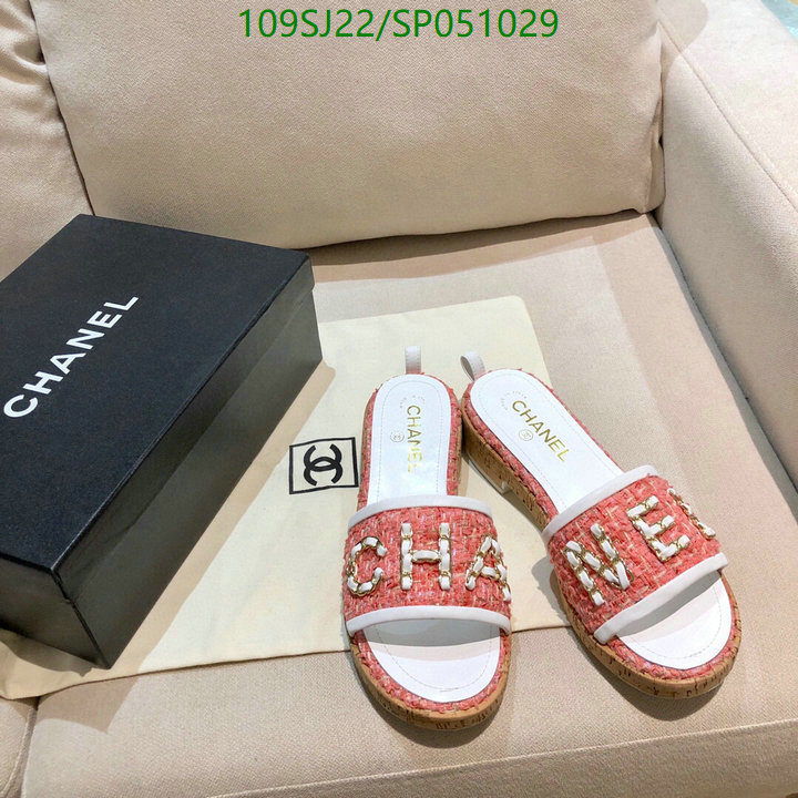 Women Shoes-Chanel Code: SP051029 $: 109USD