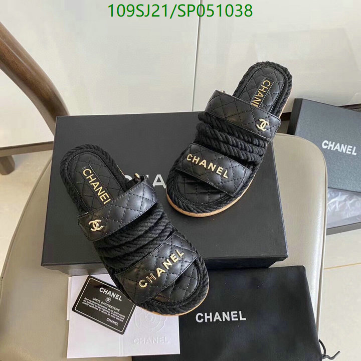 Women Shoes-Chanel Code: SP051038 $: 109USD