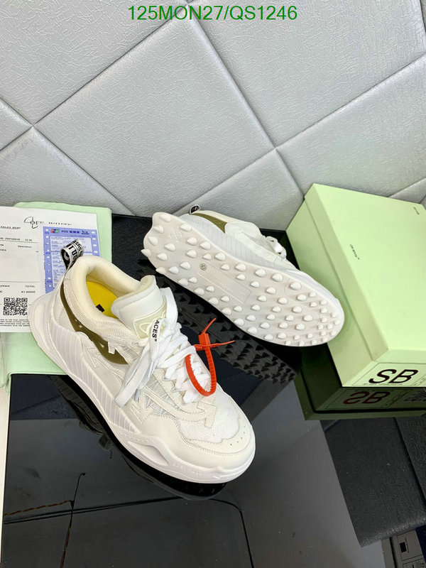 Men shoes-Off-White Code: QS1246 $: 125USD