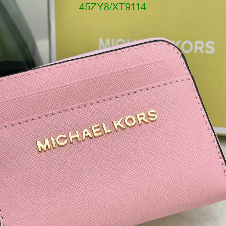 Michael Kors Bag-(4A)-Wallet- Code: XT9114 $: 45USD