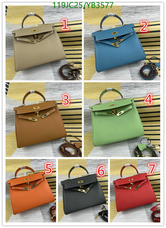 Hermes Bag-(4A)-Kelly- Code: YB3577