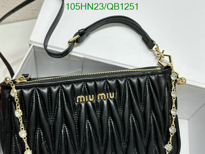 Miu Miu Bag-(4A)-Diagonal- Code: QB1251 $: 105USD