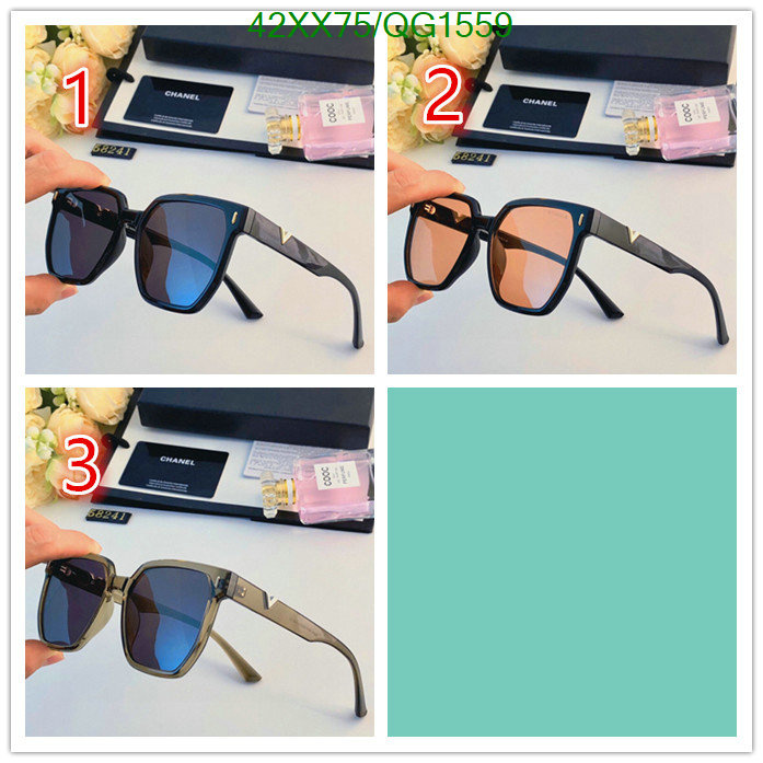 Glasses-Chanel Code: QG1559 $: 42USD