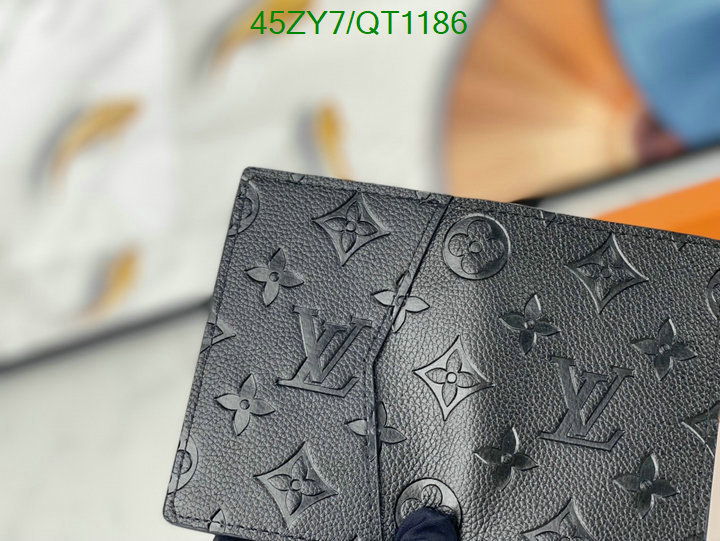 LV Bag-(4A)-Wallet- Code: QT1186 $: 45USD