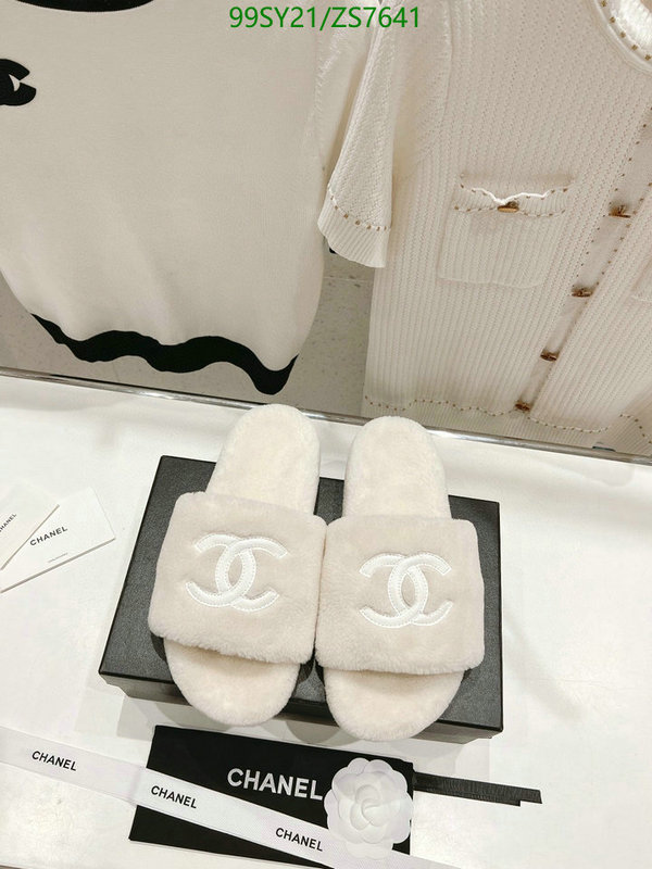 Women Shoes-Chanel Code: ZS7641 $: 99USD