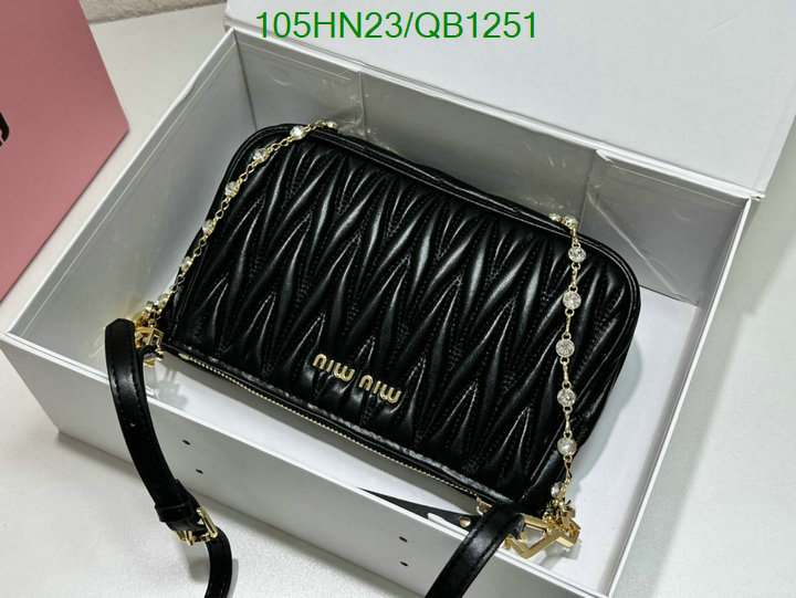 Miu Miu Bag-(4A)-Diagonal- Code: QB1251 $: 105USD