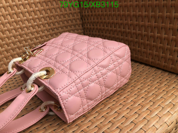 Dior Bags-(4A)-Lady- Code: XB3115 $: 79USD