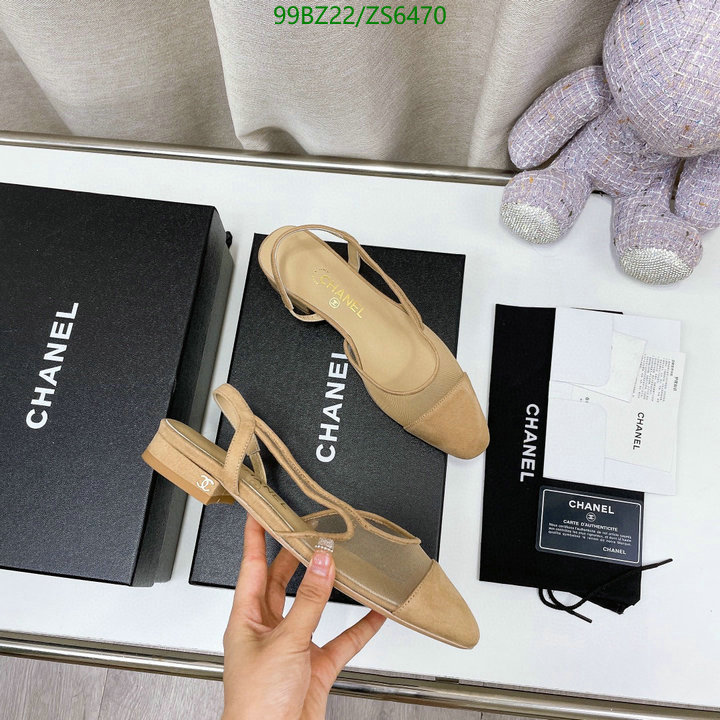 Women Shoes-Chanel Code: ZS6470 $: 99USD