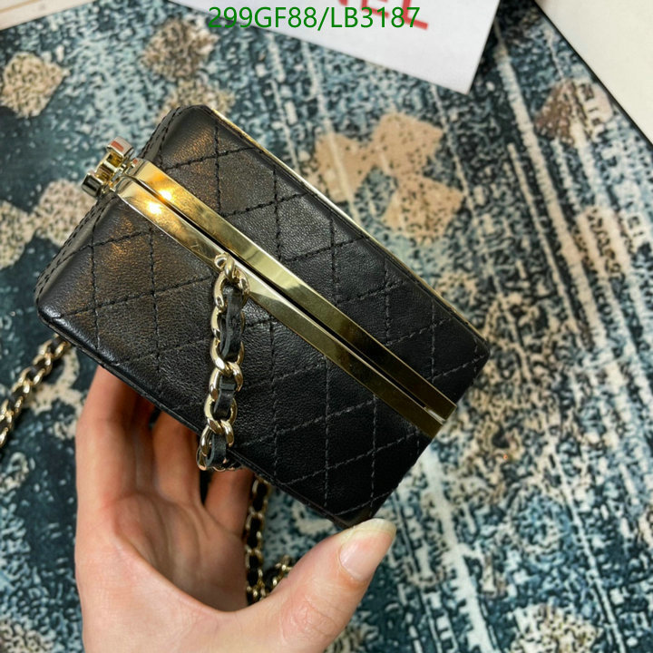 Chanel Bag-(Mirror)-Diagonal- Code: LB3187 $: 299USD