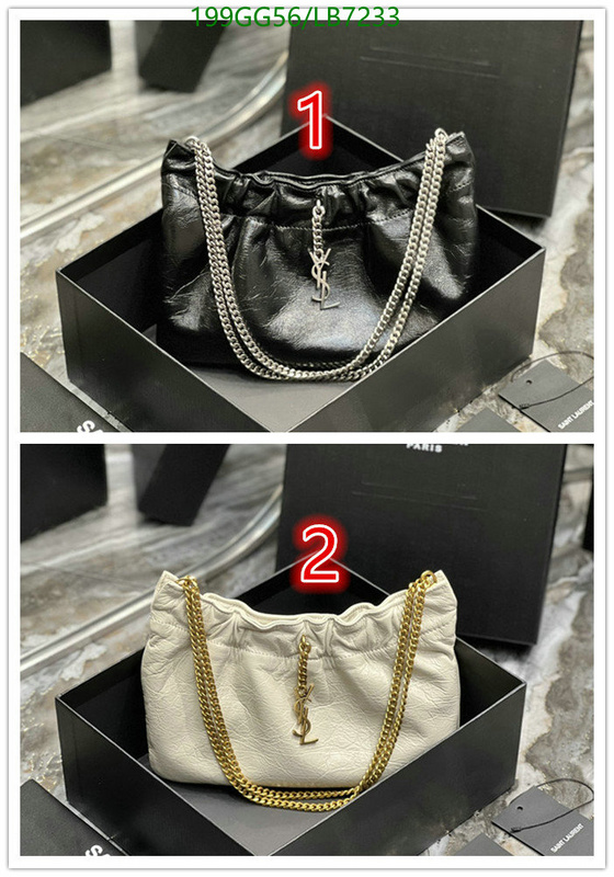 YSL Bag-(Mirror)-Handbag- Code: LB7233 $: 199USD