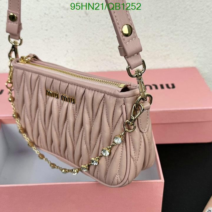 Miu Miu Bag-(4A)-Diagonal- Code: QB1252 $: 95USD