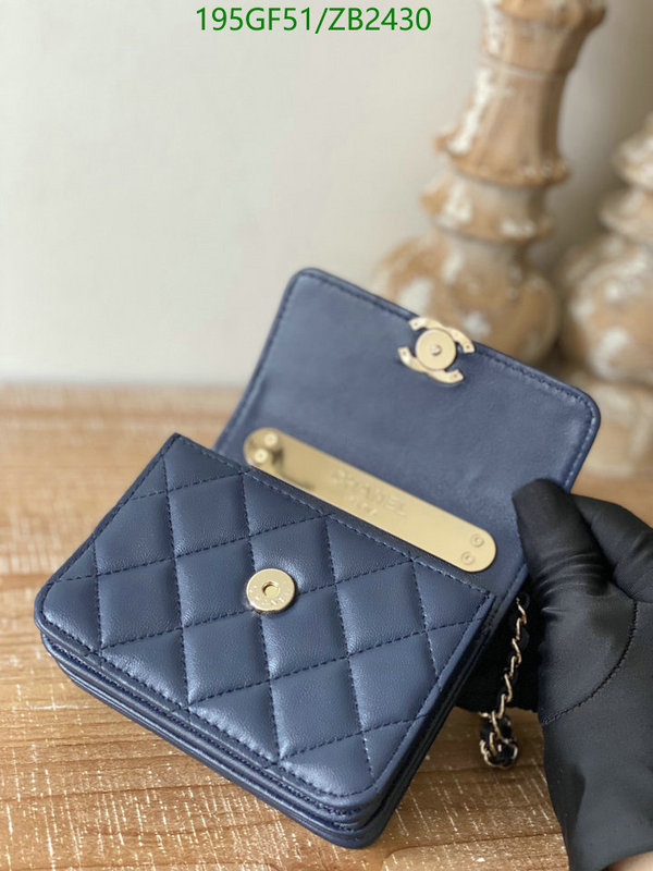 Chanel Bag-(Mirror)-Diagonal- Code: ZB2430 $: 195USD