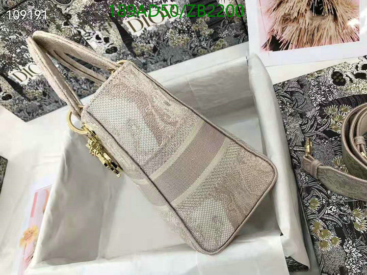 Dior Bags-(Mirror)-Lady- Code: ZB2200 $: 189USD