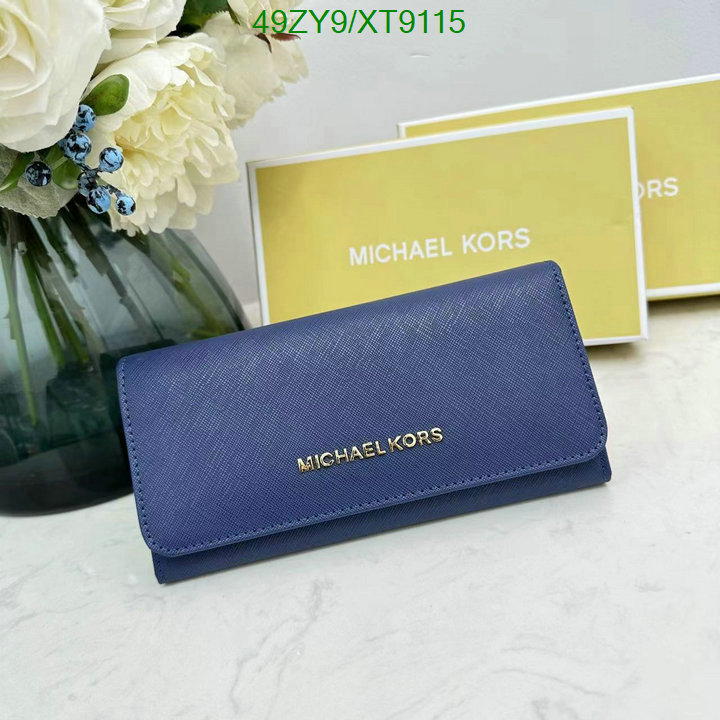 Michael Kors Bag-(4A)-Wallet- Code: XT9115 $: 49USD