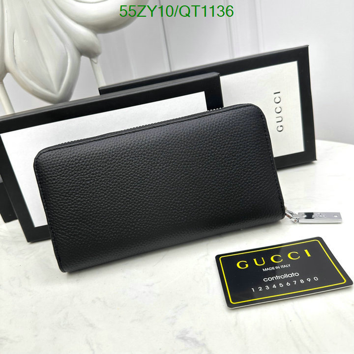 Gucci Bag-(4A)-Wallet- Code: QT1136 $: 55USD