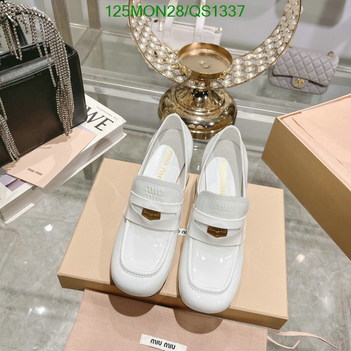 Women Shoes-Miu Miu Code: QS1337 $: 125USD
