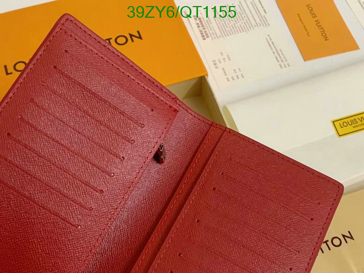 LV Bag-(4A)-Wallet- Code: QT1155 $: 39USD