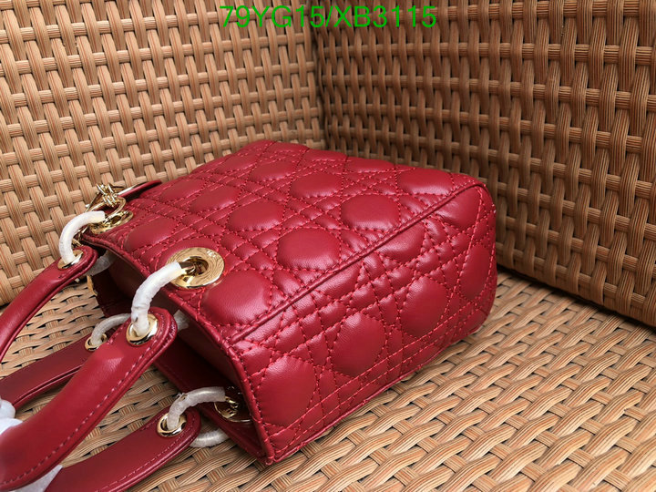 Dior Bags-(4A)-Lady- Code: XB3115 $: 79USD