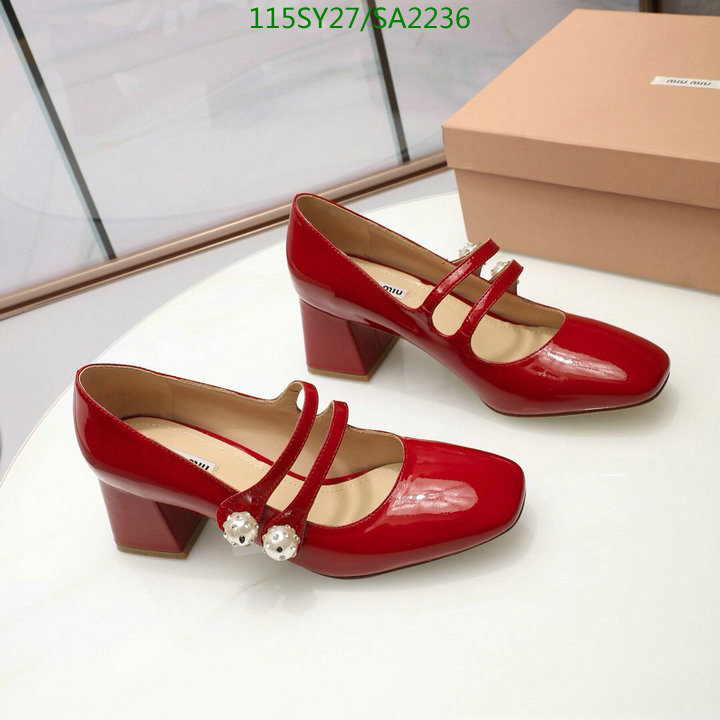 Women Shoes-Miu Miu Code: SA2236 $: 115USD