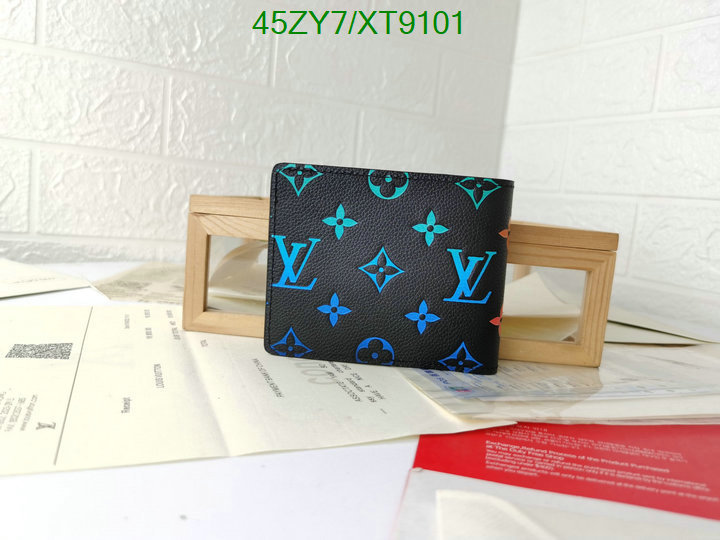 LV Bag-(4A)-Wallet- Code: XT9101 $: 45USD