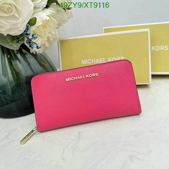 Michael Kors Bag-(4A)-Wallet- Code: XT9116 $: 49USD