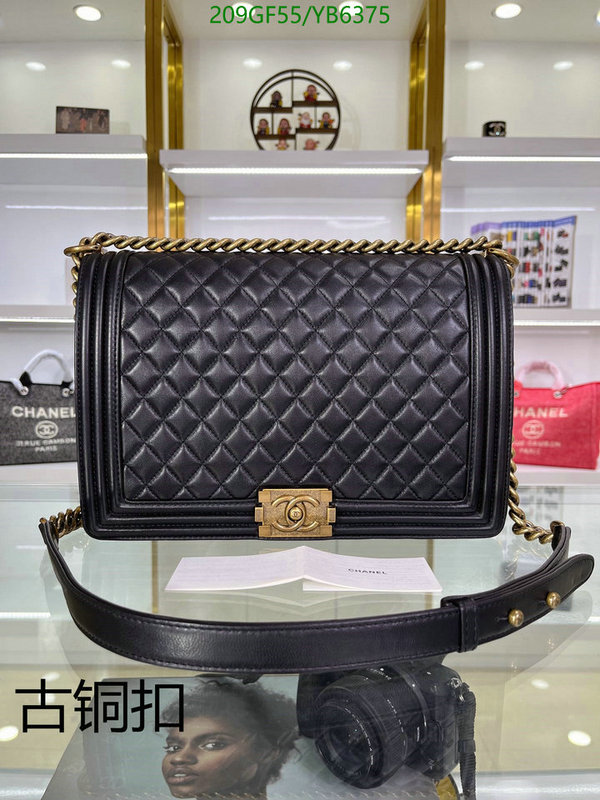 Chanel Bag-(Mirror)-Diagonal- Code: YB6375 $: 209USD