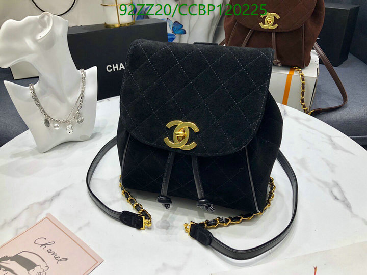 Chanel Bags-(4A)-Backpack- Code: CCBP120225 $: 92USD