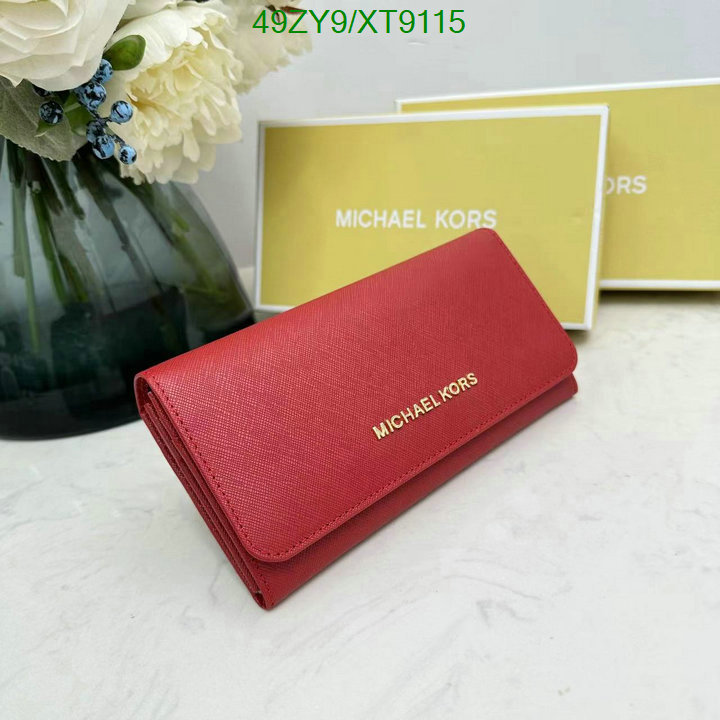 Michael Kors Bag-(4A)-Wallet- Code: XT9115 $: 49USD