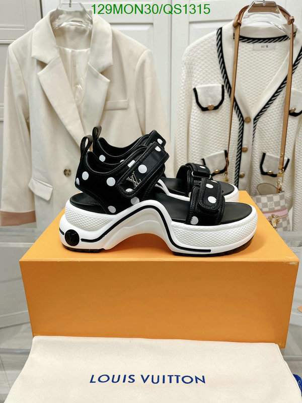 Women Shoes-LV Code: QS1315 $: 129USD