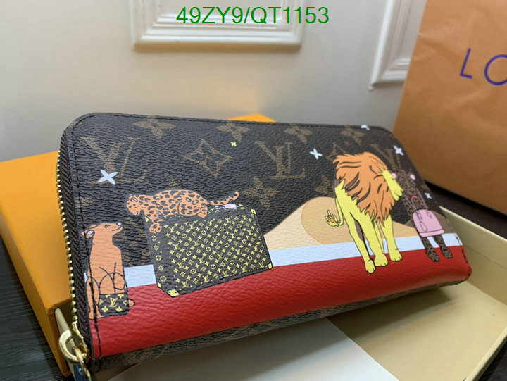 LV Bag-(4A)-Wallet- Code: QT1153 $: 49USD