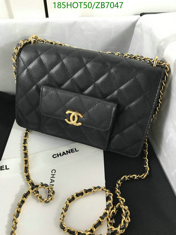 Chanel Bag-(Mirror)-Diagonal- Code: ZB7047 $: 185USD