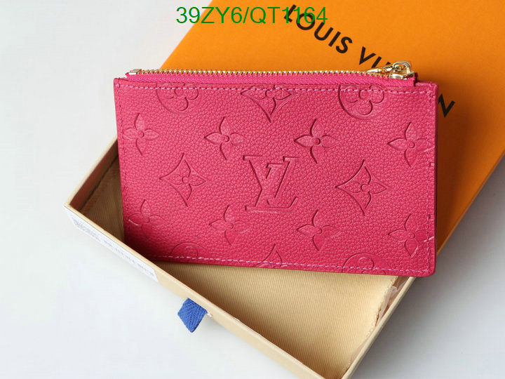 LV Bag-(4A)-Wallet- Code: QT1164 $: 39USD