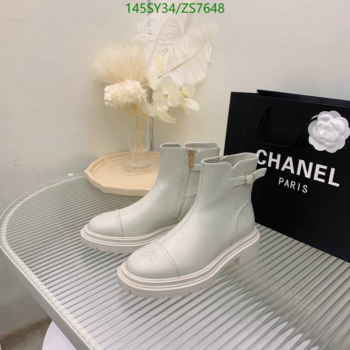 Women Shoes-Chanel Code: ZS7648 $: 145USD