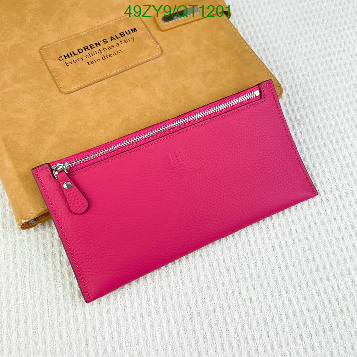 Hermes Bag-(4A)-Wallet- Code: QT1201 $: 49USD