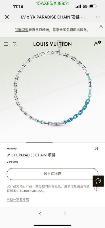 Jewelry-LV Code: XJ8951 $: 45USD