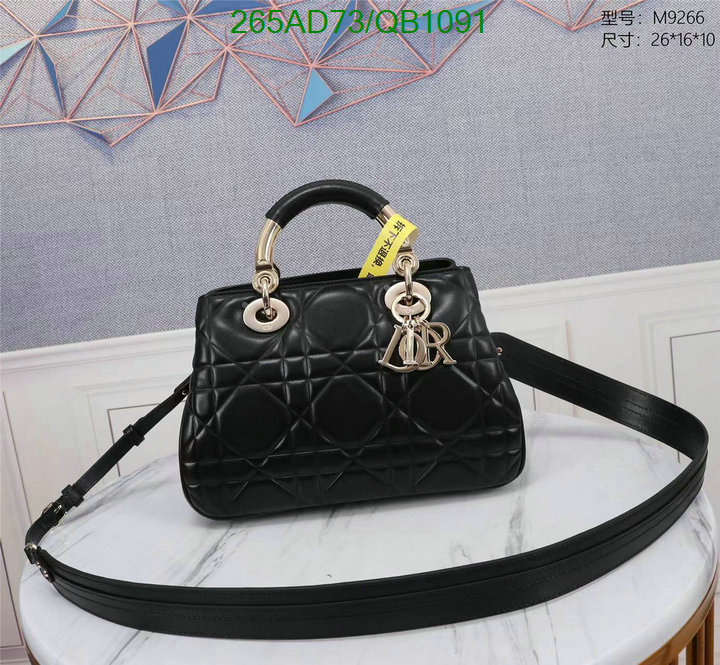 Dior Bags-(Mirror)-Lady- Code: QB1091 $: 265USD