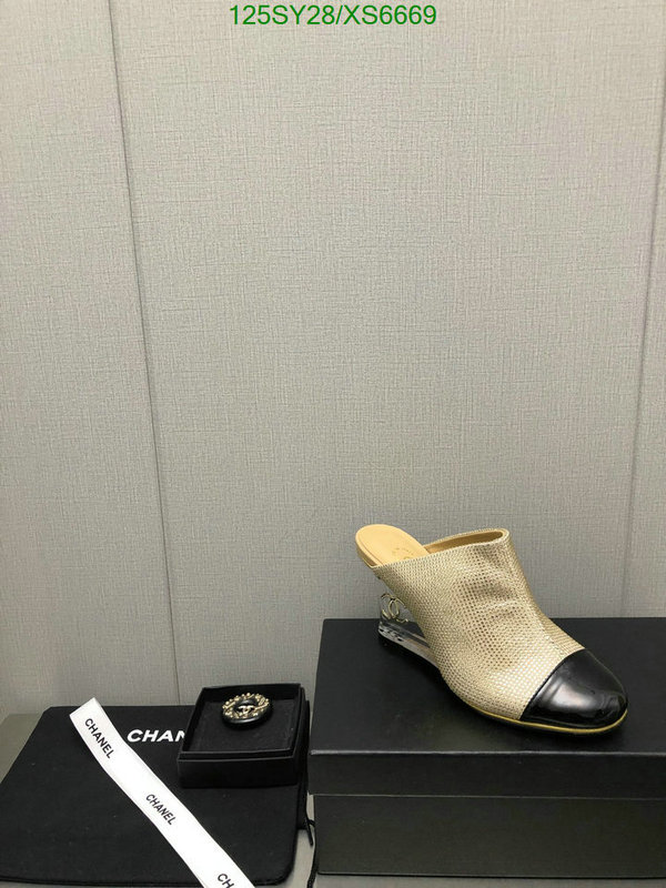 Women Shoes-Chanel Code: XS6669 $: 125USD