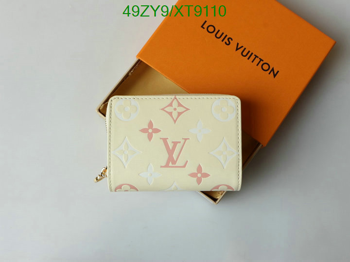 LV Bag-(4A)-Wallet- Code: XT9110 $: 49USD