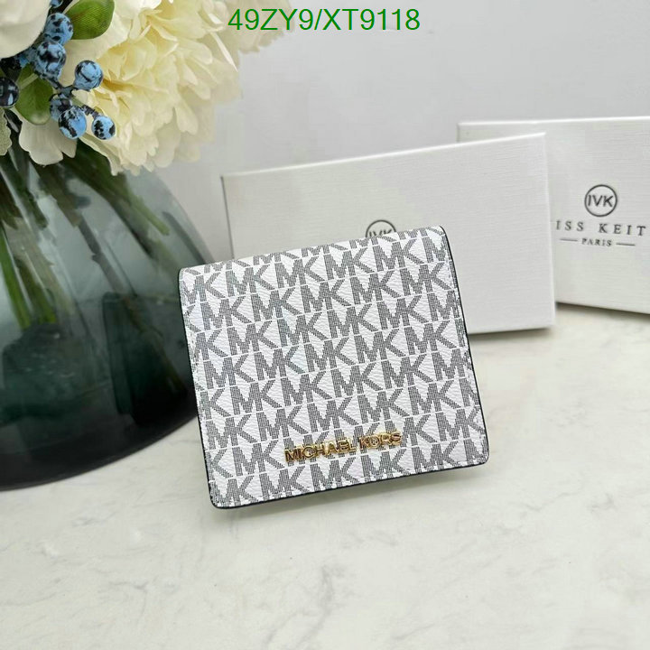 Michael Kors Bag-(4A)-Wallet- Code: XT9118 $: 49USD