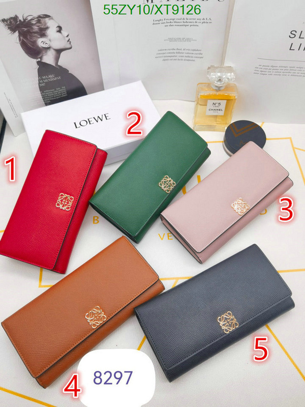 Loewe Bag-(4A)-Wallet- Code: XT9126 $: 55USD
